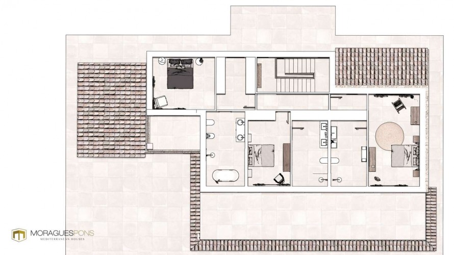 4 Bedrooms - Benissa — 50/50