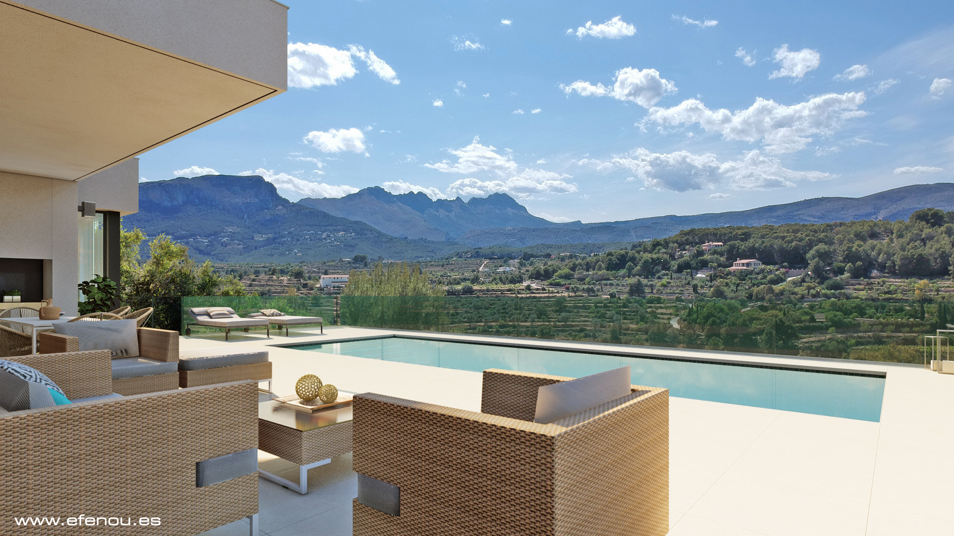 3 Schlafzimmer - Calpe